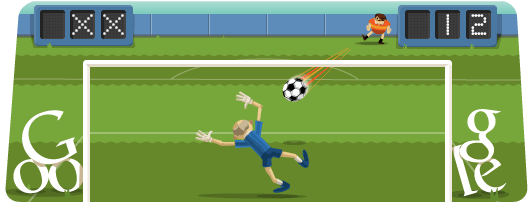 Voetbal Doodle