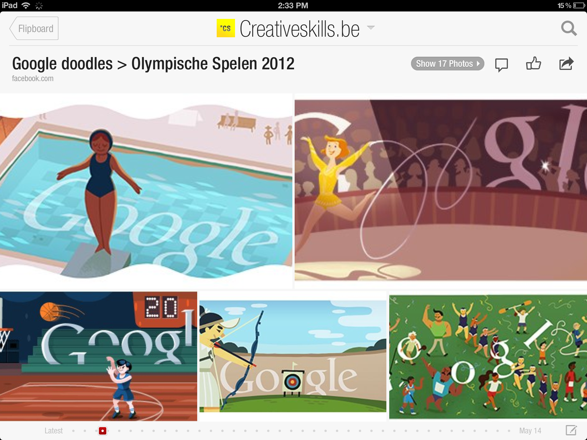 Creativeskills.be op Flipboard